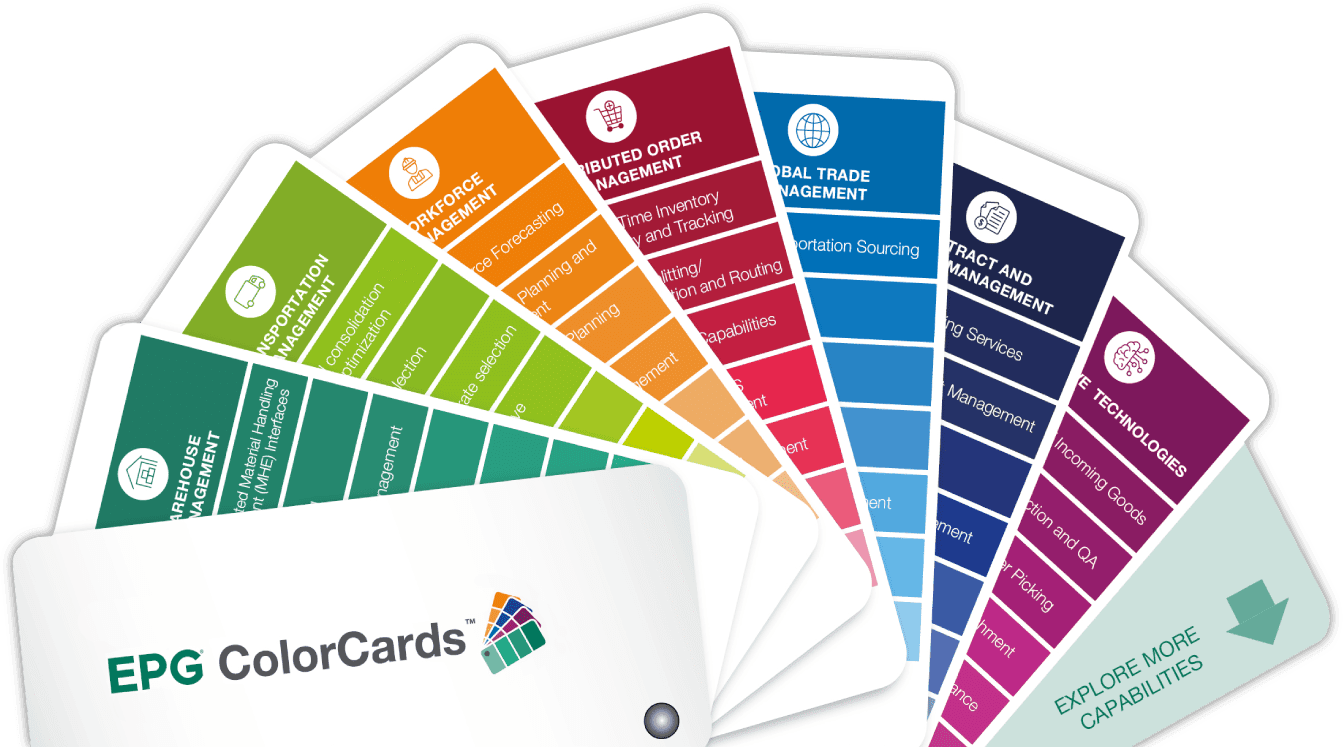 EPG ColorCards showcasing management solutions