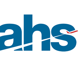 ABS logo with blue letters