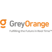 GreyOrange logo with tagline